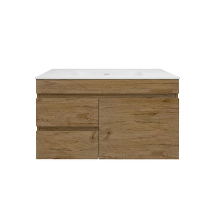 Camden Wall Hung Vanity Prime Oak