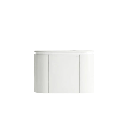 Devito Wall Hung Vanity Matte White