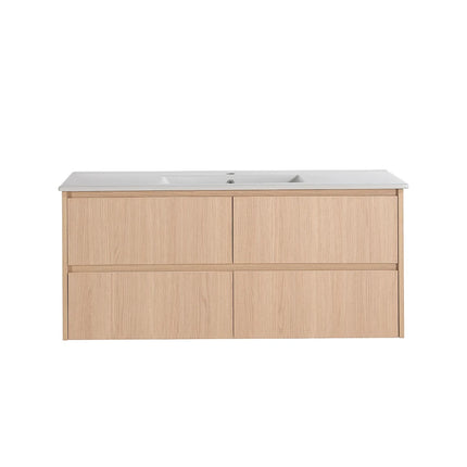 Gladstone Wall Hung Vanity Sandy Oak