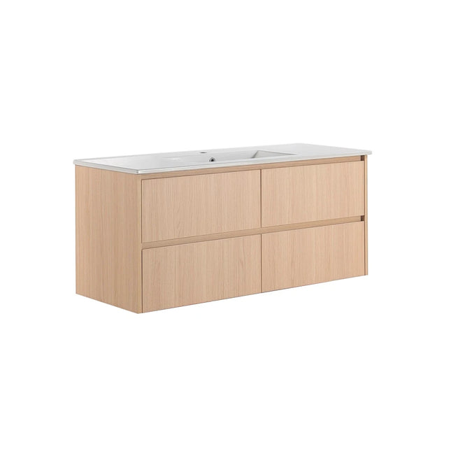 Gladstone Wall Hung Vanity Sandy Oak ,