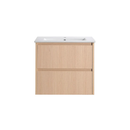 Gladstone Wall Hung Vanity Sandy Oak