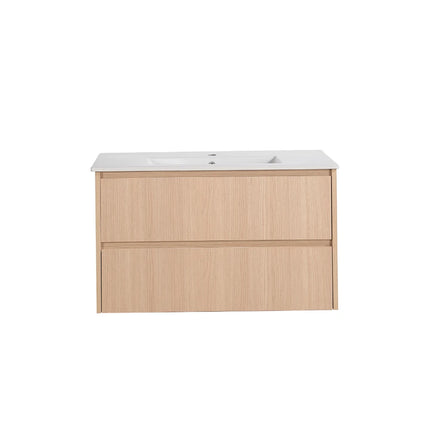 Gladstone Wall Hung Vanity Sandy Oak