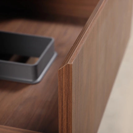 Gladstone Wall Hung Vanity Mocha Oak