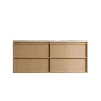 Ridgewood Wall Hung Vanity Sandy Oak , 1200mm - 1B
