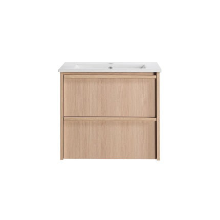 Ridgewood Wall Hung Vanity Sandy Oak , 600mm