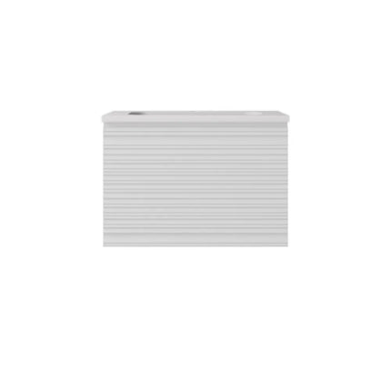 Sedona Fluted Wall Hung Vanity Matte White