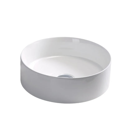 Olley Fine Ceramic Above Counter Basin Gloss White ,