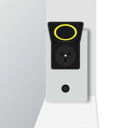 Round LED Shaving Cabinet 600X600X110mm