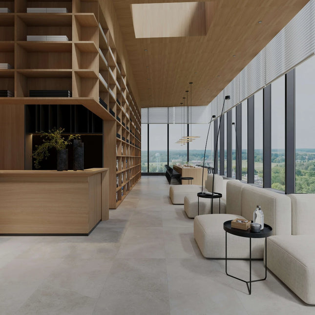 Travertine Look Tile Landy Greige Matt ,