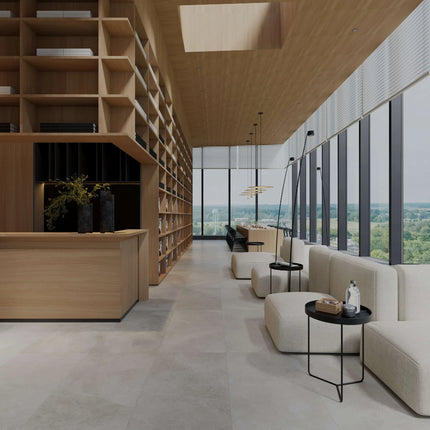 Travertine Look Tile Landy Greige Matt