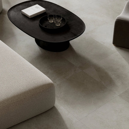 Travertine Look Tile Landy Greige Matt