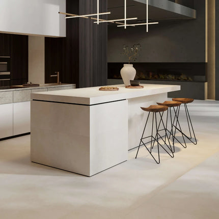 Travertine Look Tile Landy Off-White Matt
