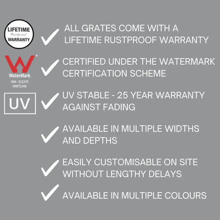 [Bulk Buy Per Full Length] Bathroom Next Generation 14mm Floor Waste Silver