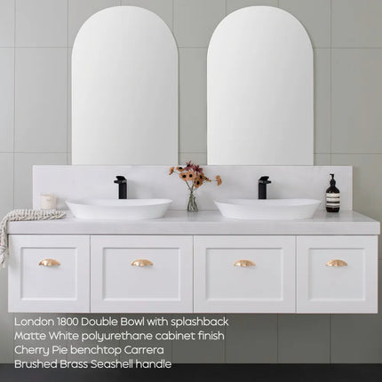 ADP London Full Depth Slim Vanity with Benchtop 600-1800mm
