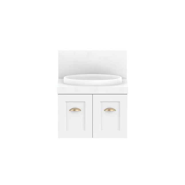 ADP London Full Depth Slim Vanity with Caesarstone 600-1800mm