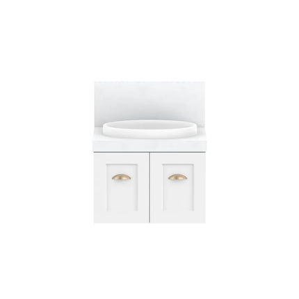 ADP London Full Depth Slim Vanity with Benchtop 600-1800mm