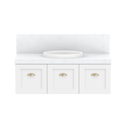 ADP London Full Depth Slim Vanity with Benchtop 600-1800mm