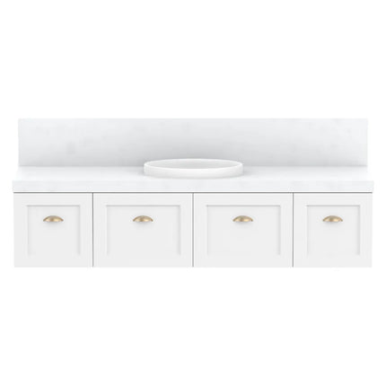 ADP London Full Depth Slim Vanity with Benchtop 600-1800mm