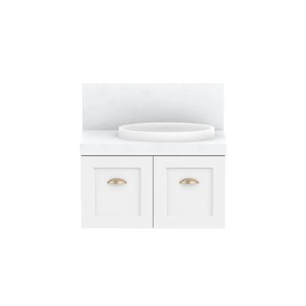 ADP London Full Depth Slim Vanity with Benchtop 600-1800mm