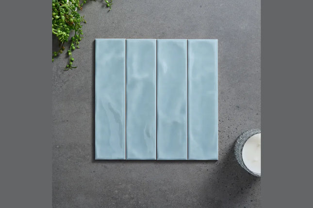 Subway Tile Marshmallow Gloss Blush 75X300