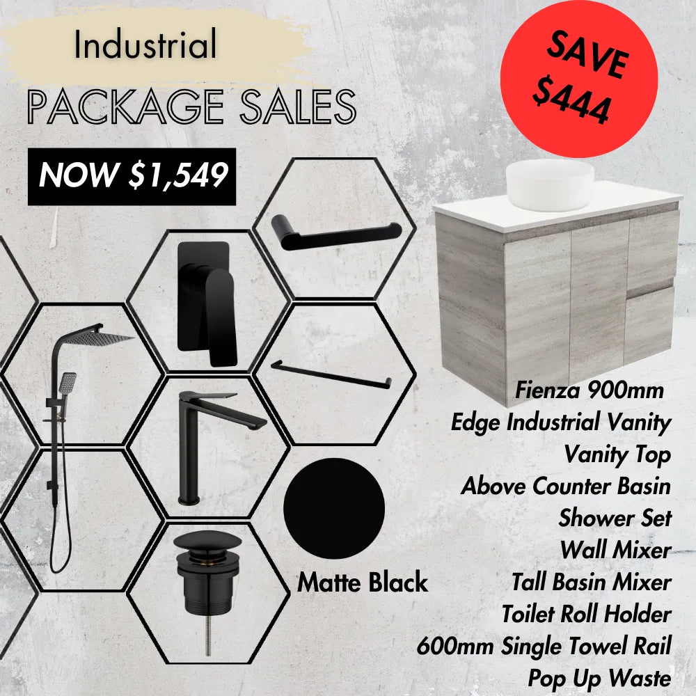 Bathroom Package Sale 03 Industrial , 900mm