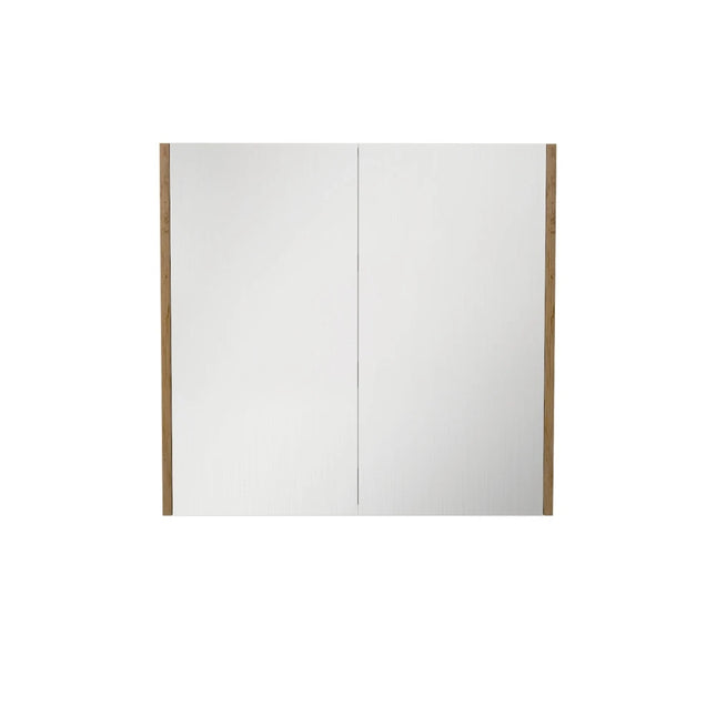 Camden Pencil Edge Shaving Cabinet Wood Grain Prime Oak 600-1500mm , 750X720