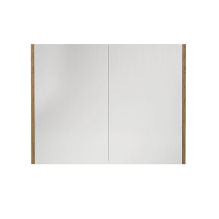 Camden Pencil Edge Shaving Cabinet Wood Grain Prime Oak 600-1500mm