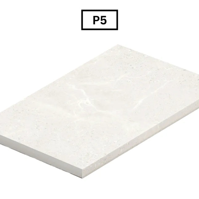 In/Out Marble Look Mona Cloud Bullnose 400X600X20