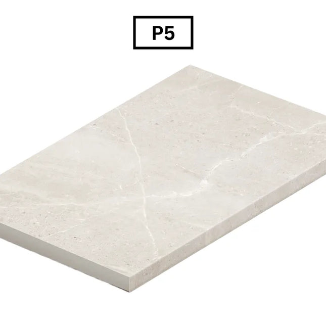 In/Out Marble Look Mona Storm Bullnose 400X600X20