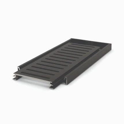 Ezy Flow 14mm Linear Grate Brushed Black 1000~5600mm