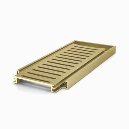 Ezy Flow 14mm Linear Grate Brushed Gold 1000~5600mm