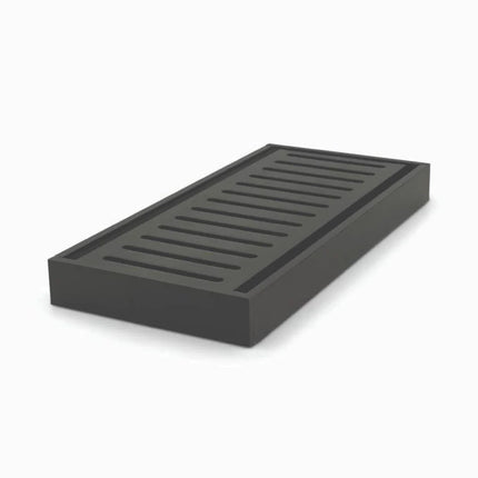 [Bulk Buy Per Full Length] Ezy Flow 21mm Linear Grate Brushed Black