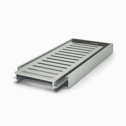 [Bulk Buy Per Full Length] Ezy Flow 21mm Linear Grate Brushed Silver