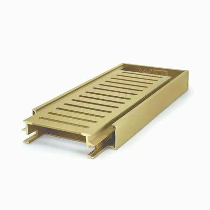 Ezy Flow 26mm Linear Grate Brushed Gold 1000~5600mm