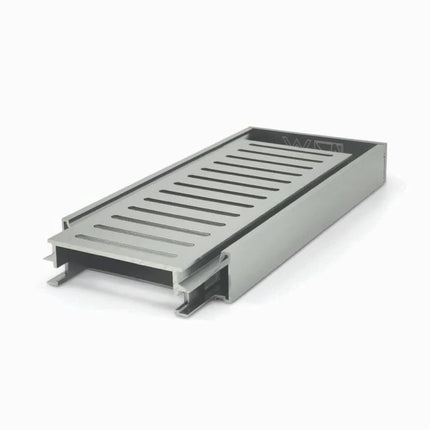 Ezy Flow 26mm Linear Grate Brushed Silver 1000~5600mm