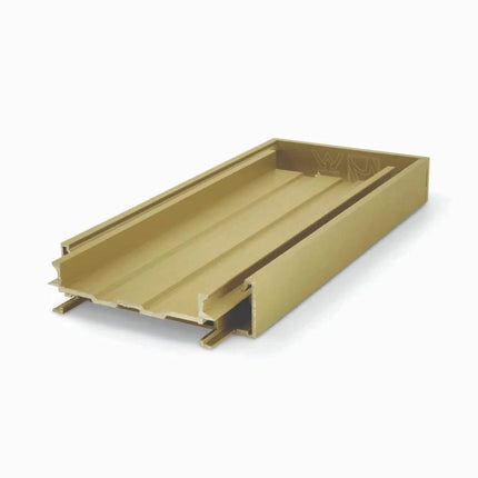 Ezy Flow 26mm Tile Insert Brushed Gold 1000~5600mm