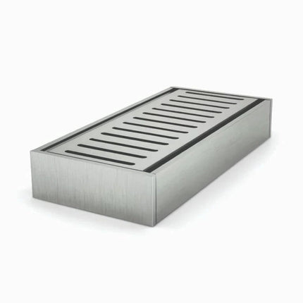 Ezy Flow 35mm Linear Grate Brushed Silver 1000~5600mm