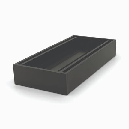 Ezy Flow 35mm Tile Insert Brushed Black 1000~5600mm