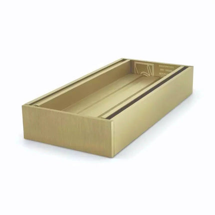 Ezy Flow 35mm Tile Insert Brushed Gold 1000~5600mm