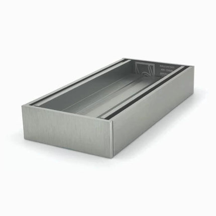 Ezy Flow 35mm Tile Insert Brushed Silver 1000~5600mm