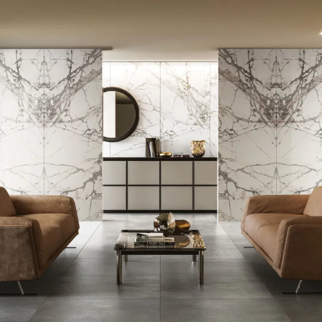 Megaslim Slab Calacatta Light Viola Natural 2700X900X6