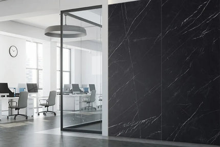 Megaslim Slab Marquina Black Natural 2700X1200X6