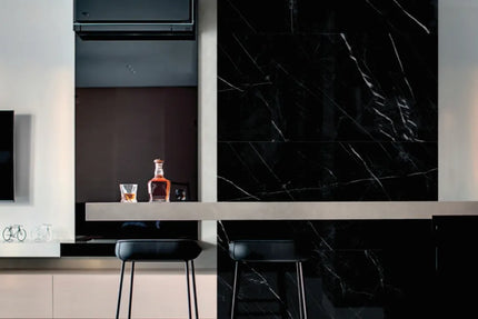 Megaslim Slab Marquina Black Natural 2700X1200X6