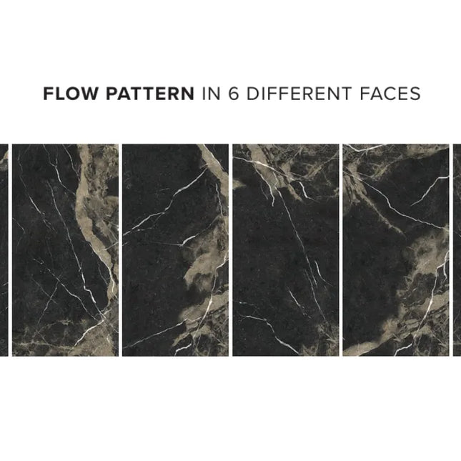 Megaslim Slab Pierre Black Natural 2700X1200X6