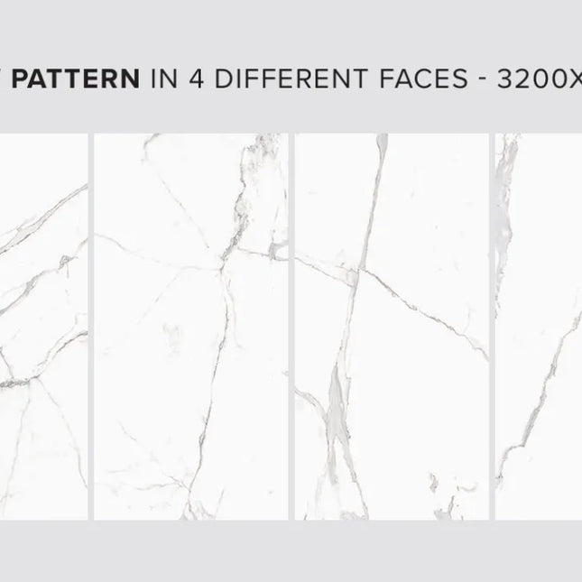 Megaslim Slab Statuario Premium 3200X1600X6.5