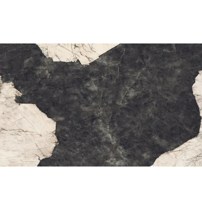 Megaslim Slab Lava Black & White Polished 2800X1200X6