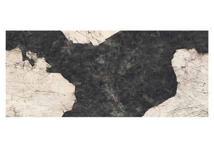 Megaslim Slab Lava Black & White Polished 2800X1200X6