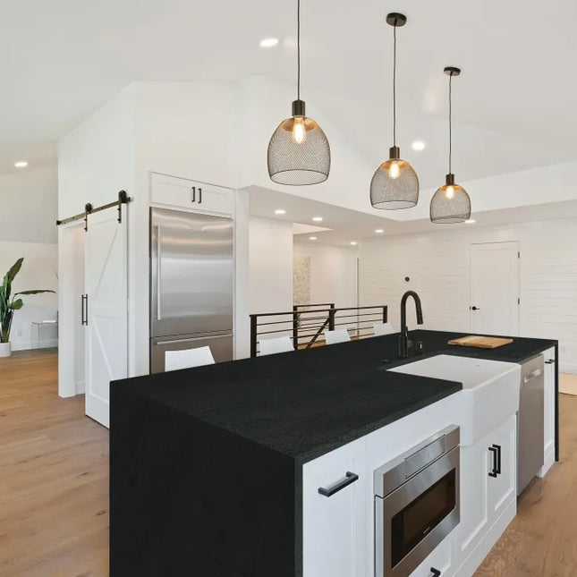 Megaslim Slab Basaltina Black Natural 3200X1600