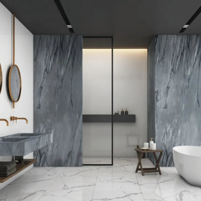 Megaslim Slab Bardiglio Dark Natural 3200X1600