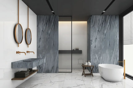 Megaslim Slab Bardiglio Dark Natural 3200X1600